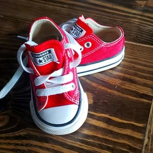 Converse All🌟Star Red 3t shoes